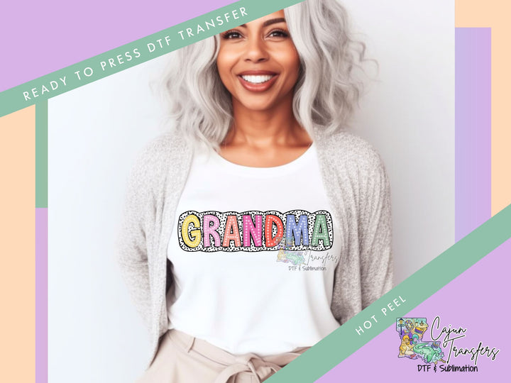 a woman with grey hair wearing a t - shirt that reads, ready to press