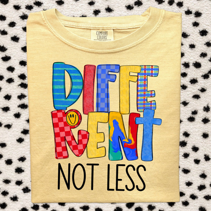 Different not Less - Traditional