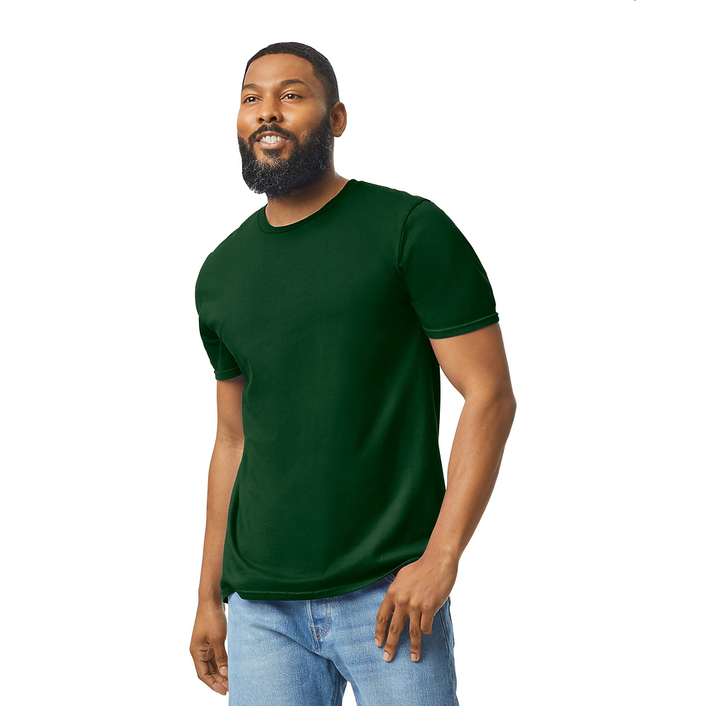 Gildan SoftStyle Adult T-Shirt -Forest Green