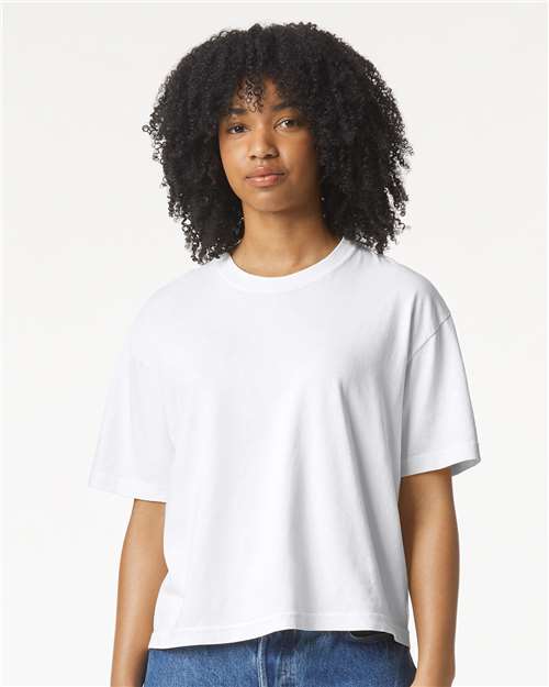 Comfort Color Boxy Tee White