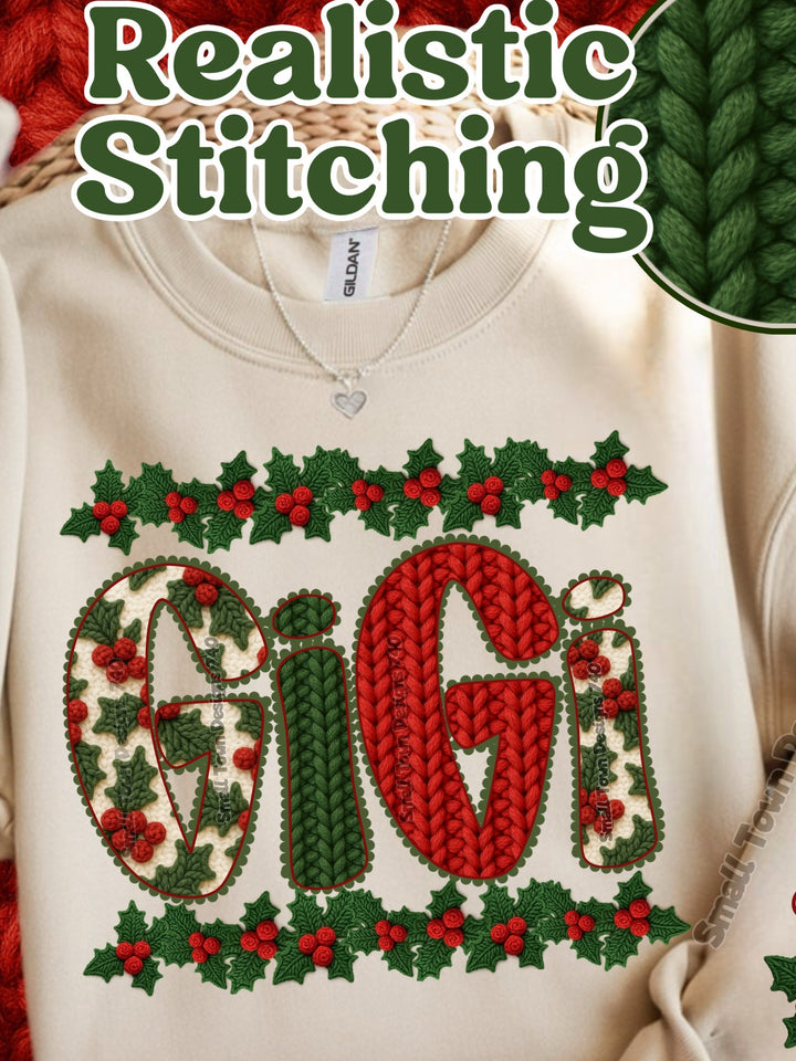 Christmas Crochet Gigi