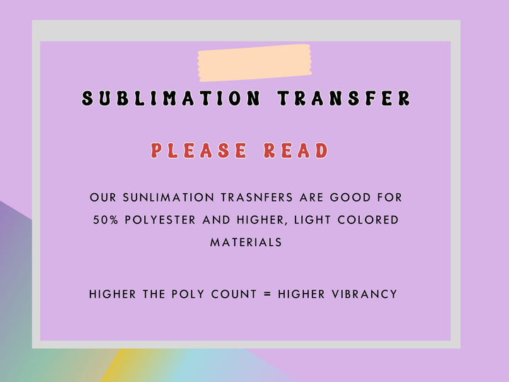 Oh Brother Sublimation Transfer Sheet