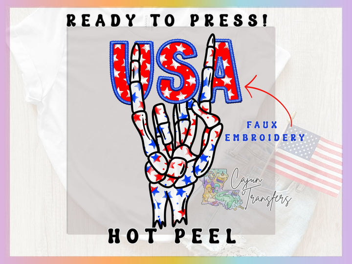 a t - shirt with the words usa written in red, white, and blue