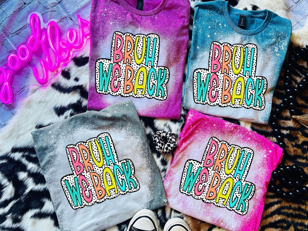 three t - shirts with the words happy birthday on them