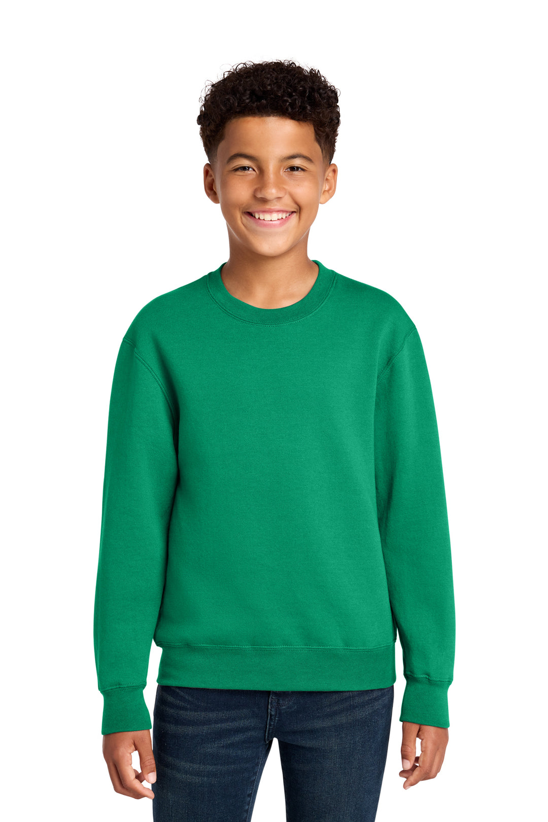 Pork & Co Youth Crewneck Sweatshirt -Kelly Green