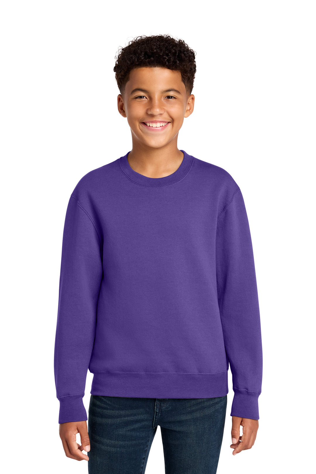 Pork & Co Youth Crewneck Sweatshirt - Purple