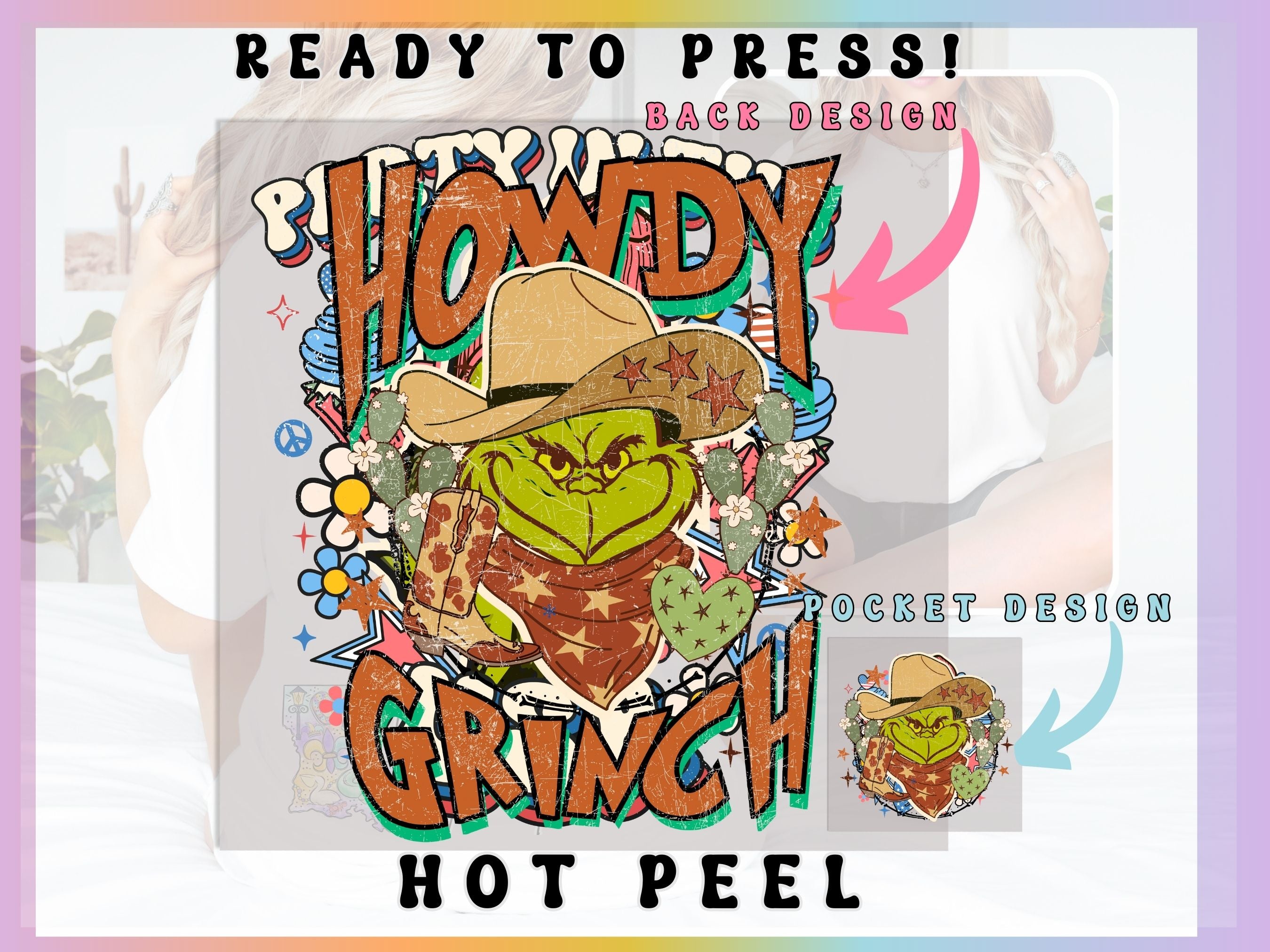 Howdy Green Man – Cajun Transfers