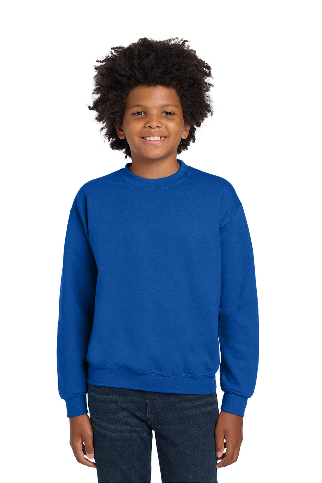 Gildan Youth Crewneck Sweatshirt - Royal
