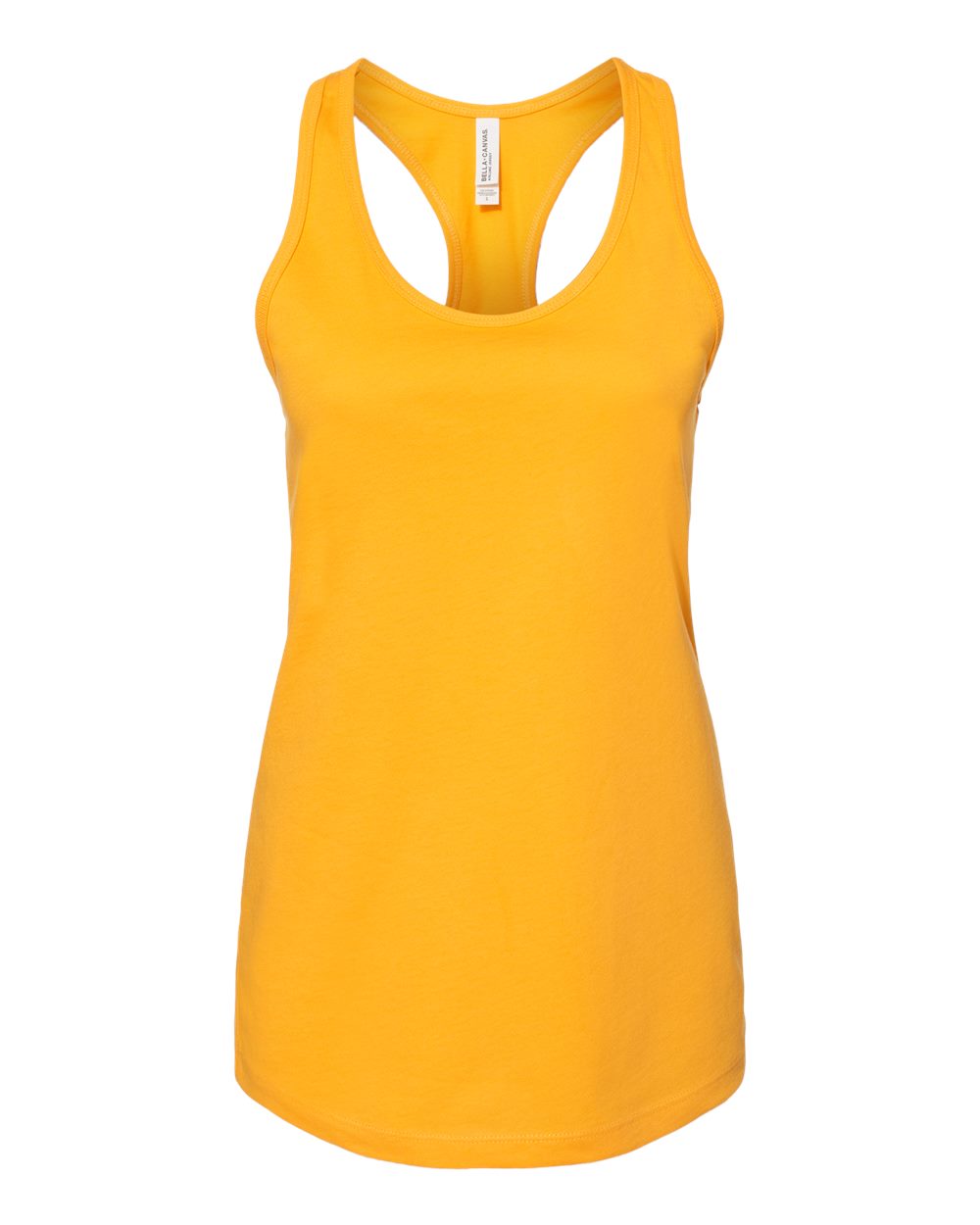 Bella Canvas Racerback Tank Gold