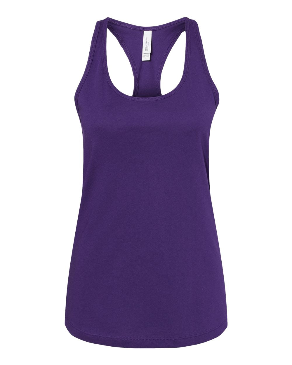 Bella Canvas Racerback Tank Team Purple