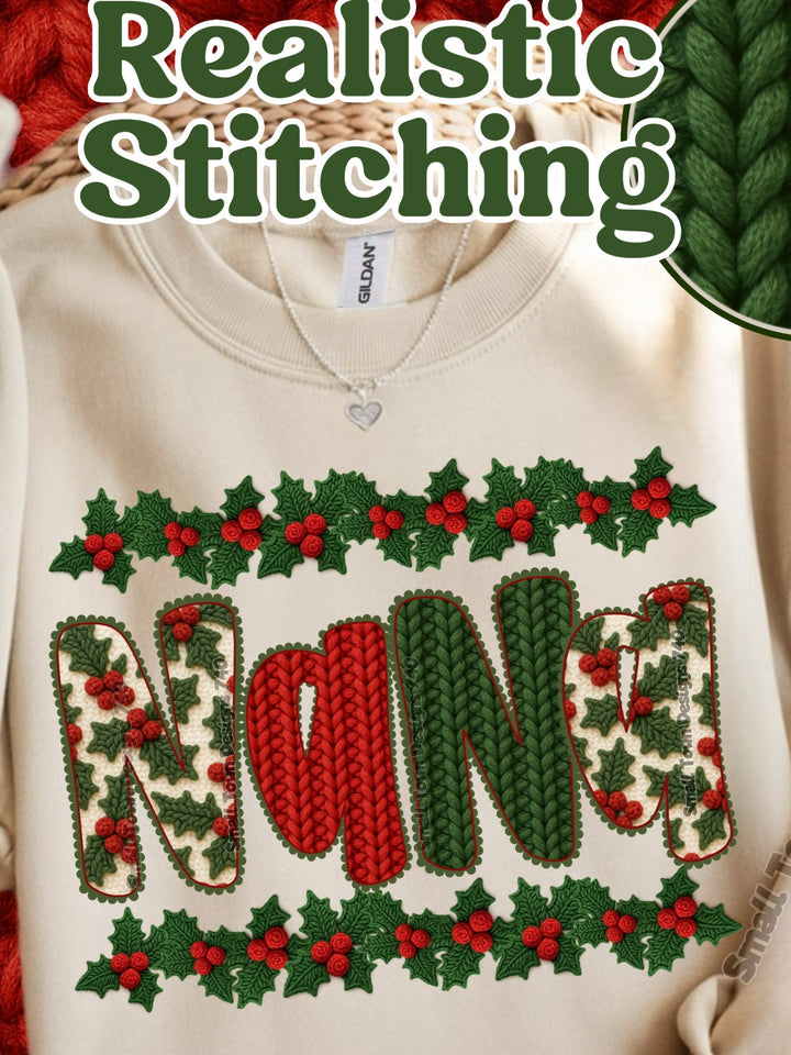 Christmas Crochet Nana