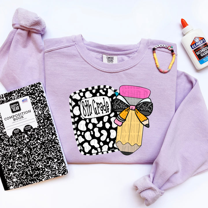 Leopard Pencil Bow - 8th Grade