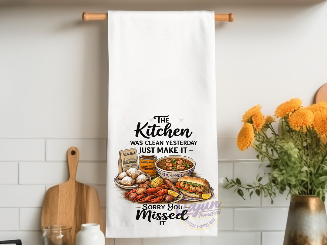 Clean Kitchen Hand Towel