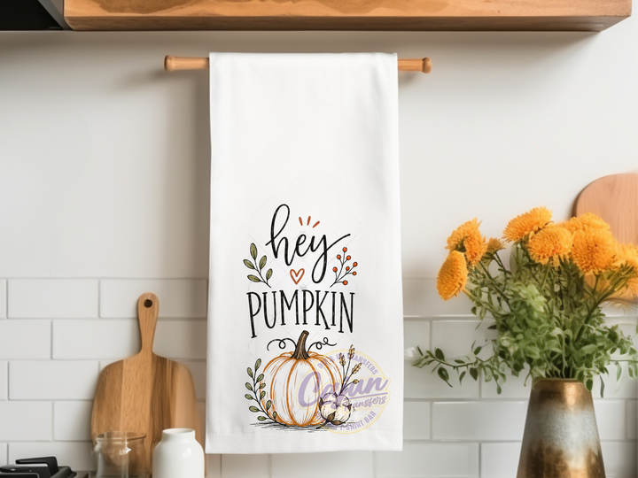 Hey Pumpkin Hand Towel