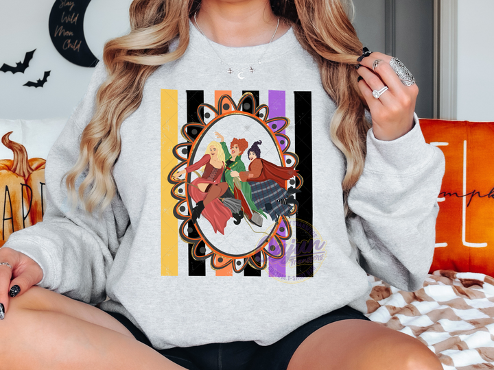 Witch Sisters Striped