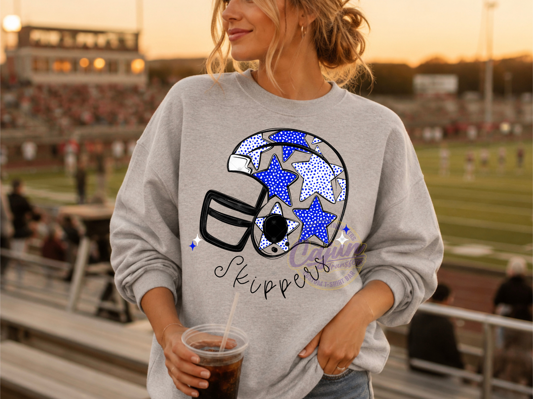 Skippers Football Helmet