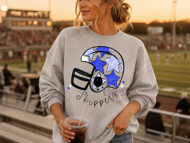 Skippers Football Helmet