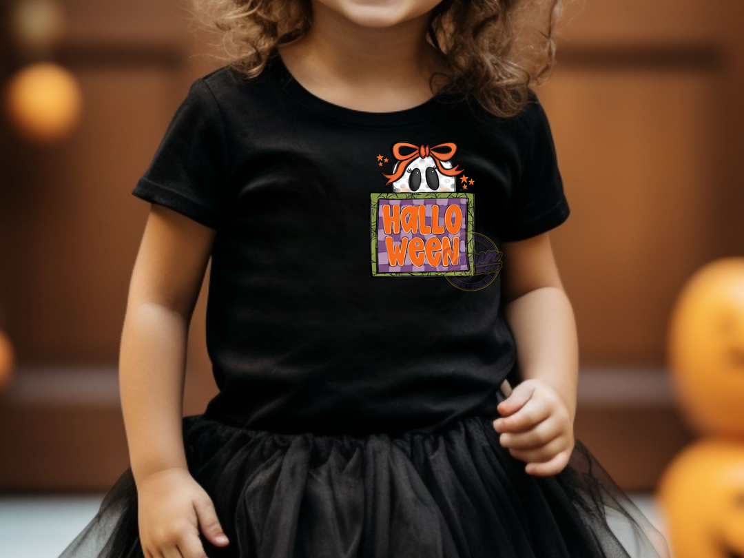 Halloween Pocket - Girl Ghost