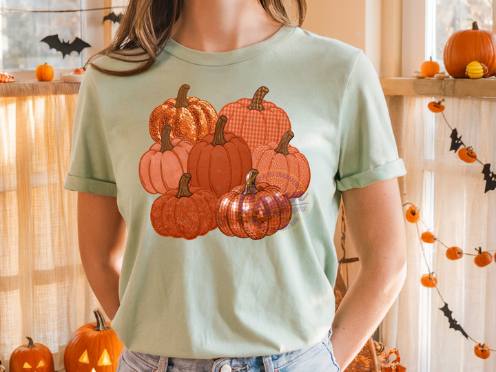 Pumpkin Pattern Collage