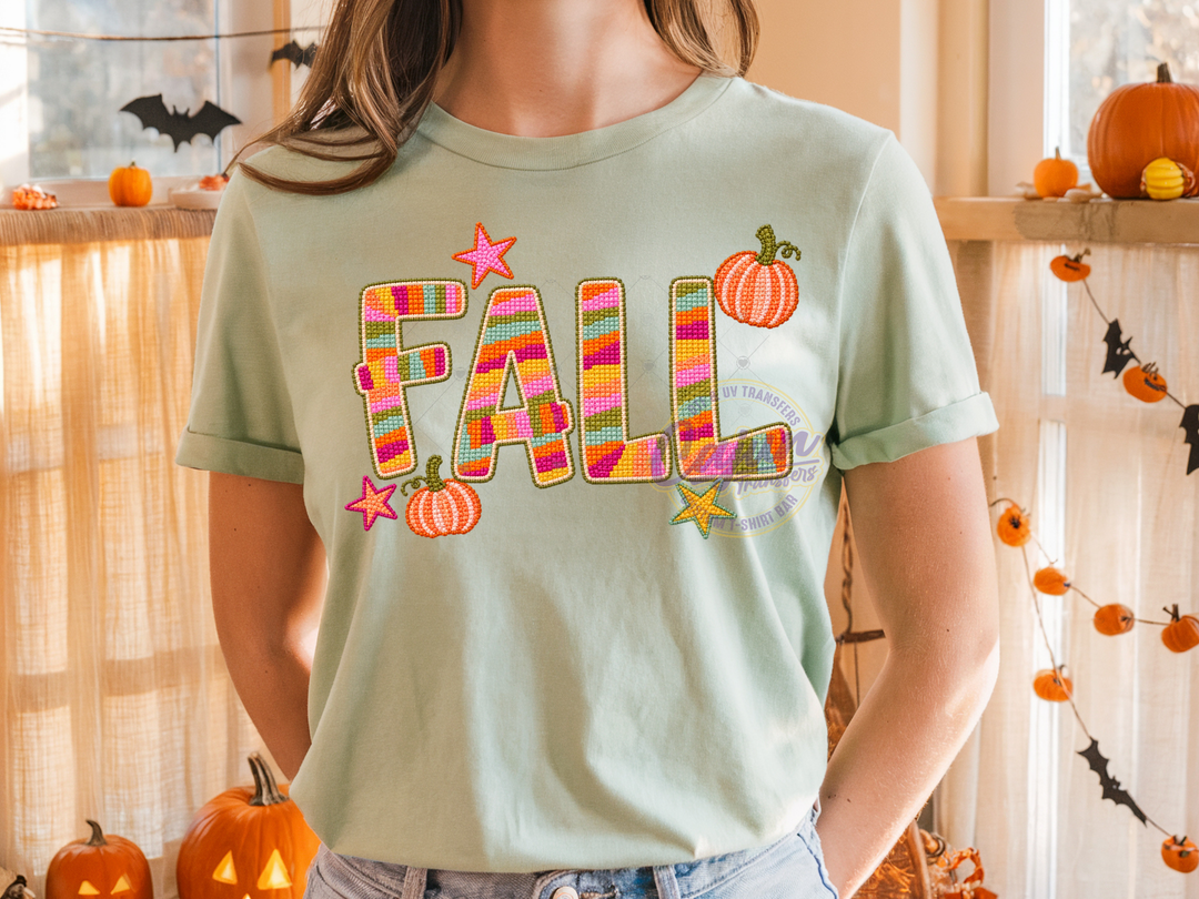 Fall Faux Stitch