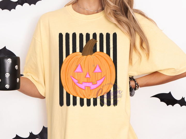 Jack O Lantern Striped