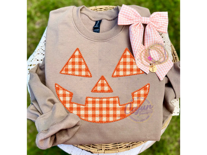 Jack O Lantern - Gingham