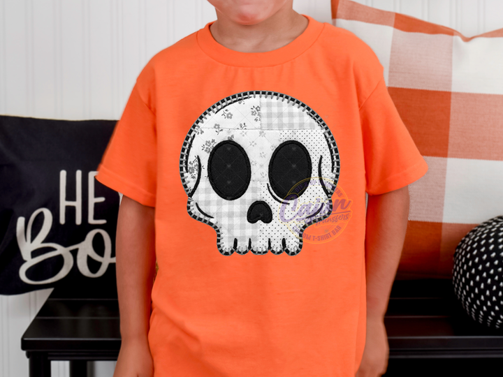 Faux Stitch Skull - Boy