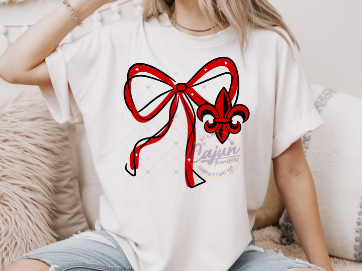 Red & Black Bow
