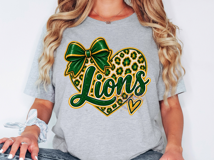Lions Cheetah Heart
