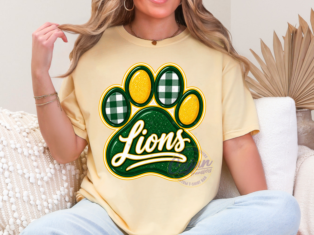 Lions Paw Print