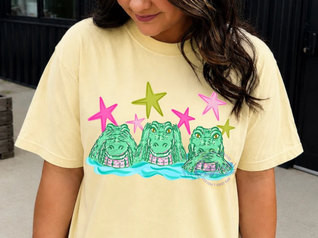 See No Evil, Hear No Evil, Speak No Evil Gator