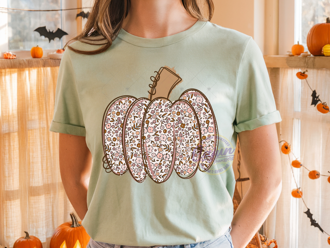 Floral Pumpkin