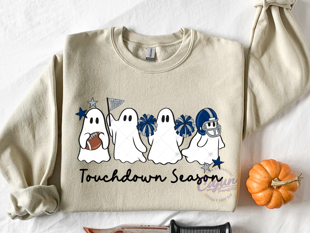 Football Ghost - Navy & Grey