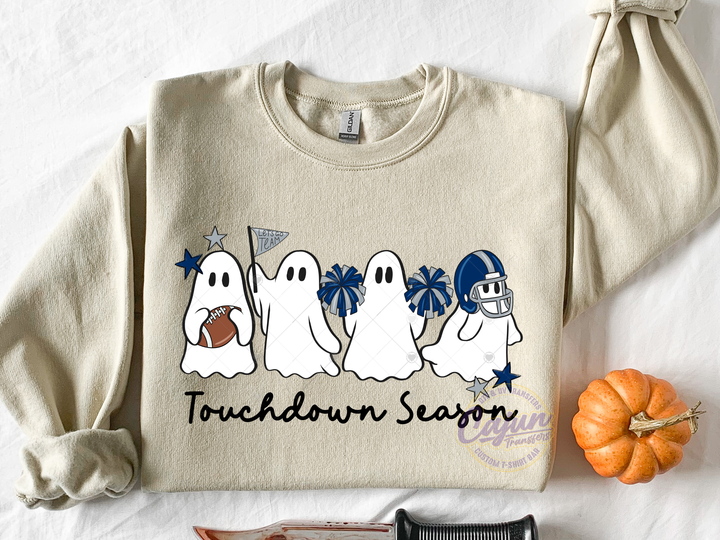 Football Ghost - Navy & Grey