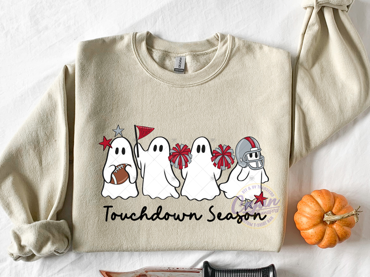 Football Ghost - Maroon & Grey