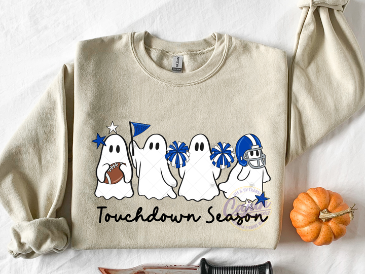 Football Ghost - Royal Blue & White