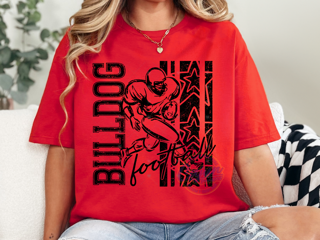 Bulldog Football Mascot