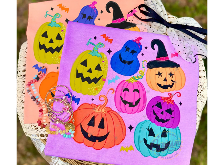 Pumpkin Collage - Colorful