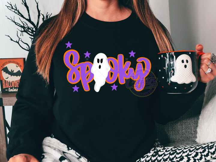 Spooky - Purple & Orange