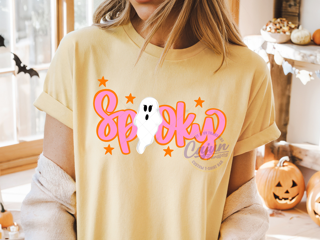 Spooky - Pink & Orange