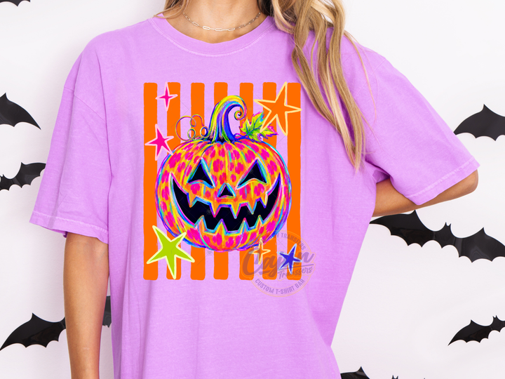 Neon Jack-O-Lantern