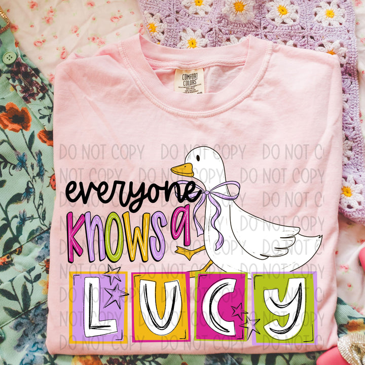 Everyone Knows a Lucy Goosey