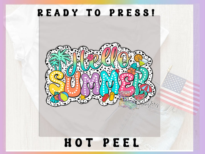 a t - shirt that reads ready to press summer
