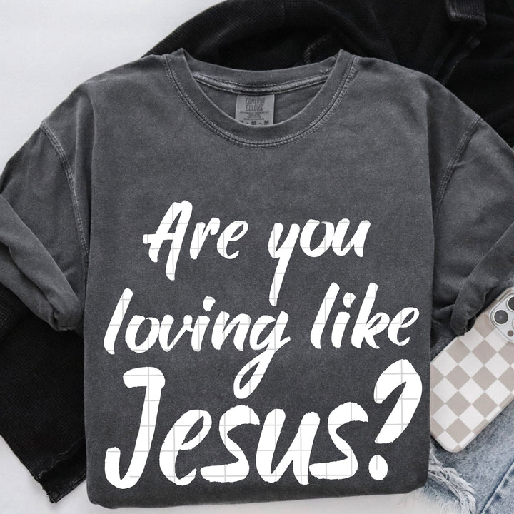 Are you Loving like Jesus?
