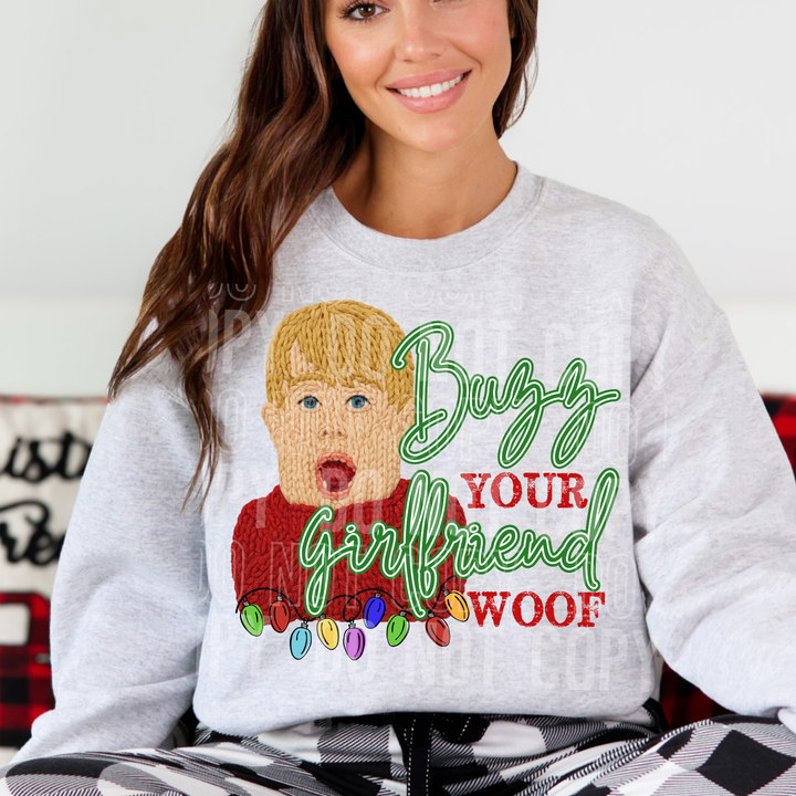 Buzz, Your Girlfriend Woof Faux Yarn