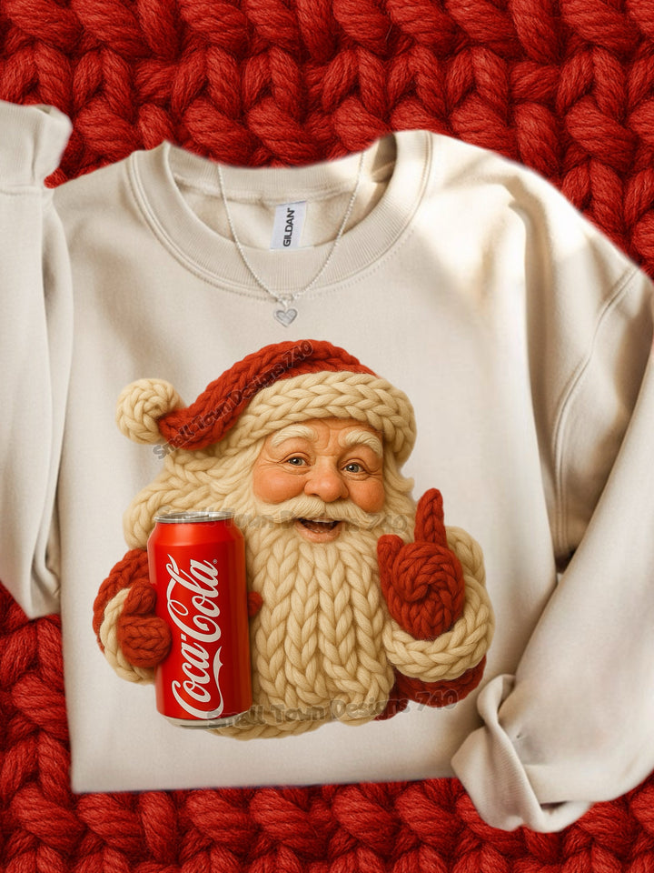 Santa Soda Crochet