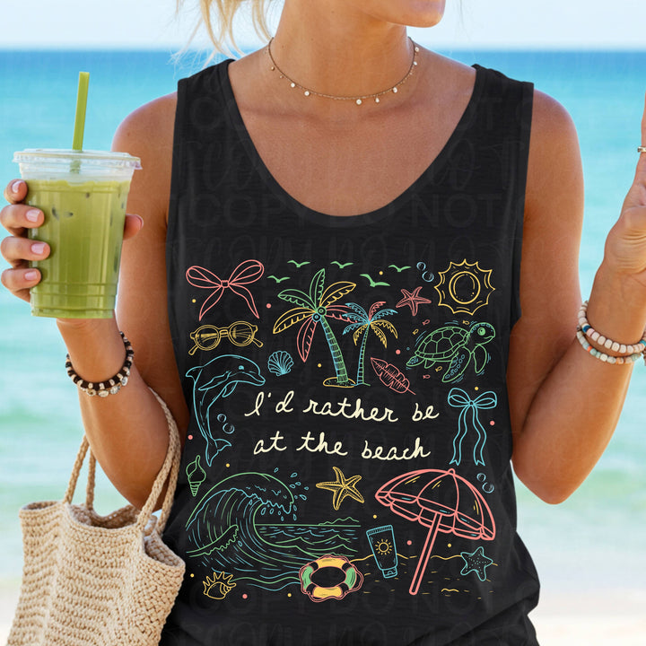 I'd rather be at the Beach