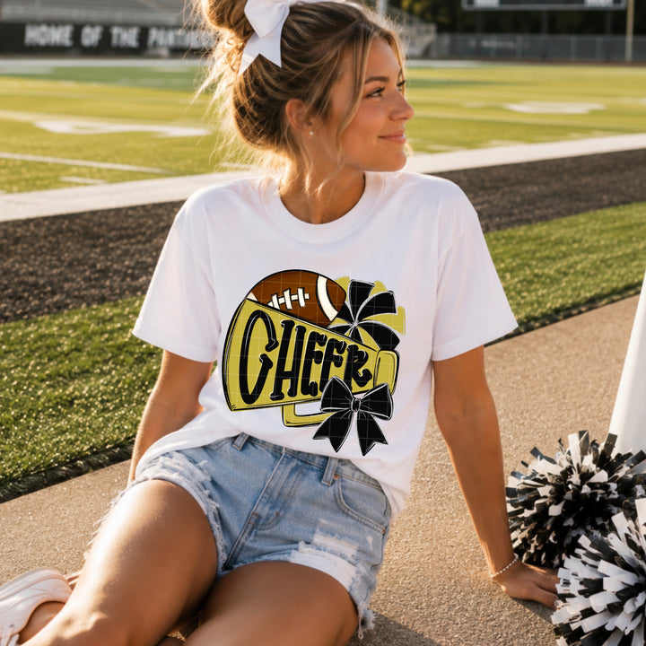 Cheer - Black & Vegas Gold