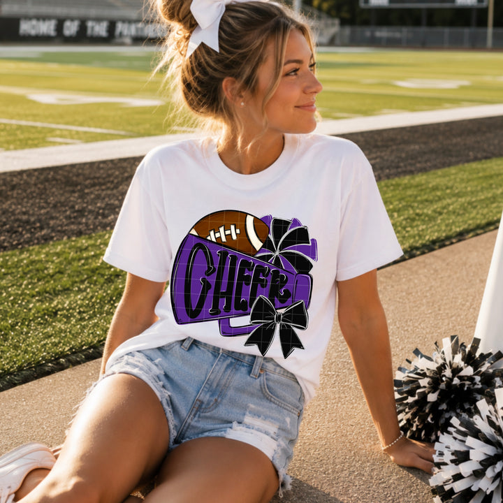 Cheer - Purple & Black
