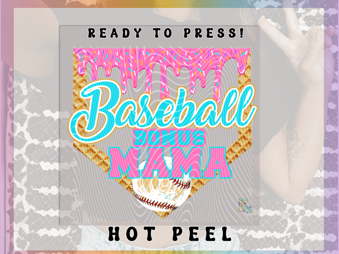 Baseball Drip Bonus Mama